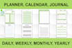 design a planner, journal, calendar interior for KDP or pod