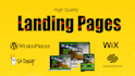 build a modern responsive landing page or squeeze page
