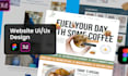 design a professional website UI