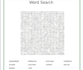 create a word search using your choice of words
