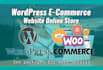 wordpress ecommerce website shop online woocommerce shopping store web developer