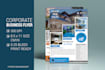 make professional corporate business flyer design