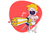create 2d animated for social media