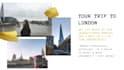 design a personalized travel itinerary to london