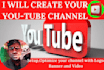 create and setup perfect youtube channel