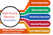 be data entry operator, wordpress assistant, VA