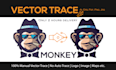 convert raster to vector, jpg to vector, redesign logo maps
