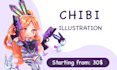 draw you a cute chibi
