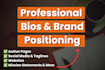 craft a professional bio that builds authority and trust