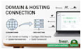 connect your domain name with hosting and update your nameservers, dns