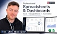 create excel and google sheets dashboards and automation