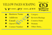 do yellow page business data scraping