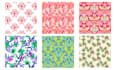 design unique seamless patterns for textile fabric prints