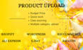 upload products to your shopify and woocommerce store