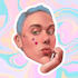 create a floating head drawing