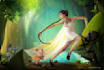 create magical fantasy children book illustrations