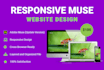 create responsive adobe muse website