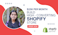 design, redesign shopify website or a shopify dropshipping store