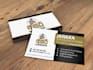 do construction business card design visiting  and stationery