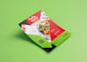 design a one page full color flyer