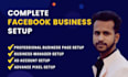 setup engaging facebook and instagram business page