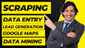 do google map scraping, lead generation with email addresses