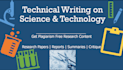 do research writing, technical and white paper writing