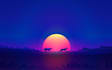 create your minimal landscape illustration