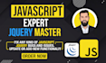 fix javascript, jquery issues, javascript expert