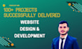 design and develop website and web application saas development