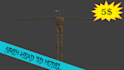 create a siren head 3d model