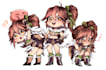 draw cute chibi art commissions