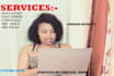 do fast typing, copy paste and data entry job
