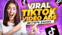 create tik tok video ads, tiktok ads, tik tok, dropshipping tiktok video ad