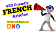 write SEO friendly french articles and blog posts