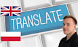 deliver a professional polish human translation with proofreading