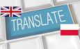 deliver a professional polish human translation with proofreading