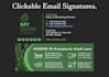create a professional clickable email signatures