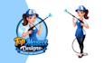 draw cute mascot cartoon character logo design, illustration