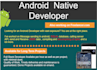 develop native android apps in java or kotlin