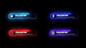 neon light your social media accounts