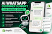 build an ai whatsapp customer support bot for your shopify store