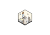 create an isometric drawing of your favourite space
