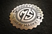 design 3d circle stamp badge logo