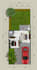 draw architecture 2d color for house floor plan an other