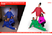 change image background and color change
