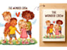 create enchanting childrens book with cute characters