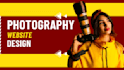 design a photography website
