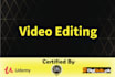 do any type of video editing job for your project