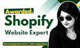 create website, shopify store design, dropshipping store, shopify website design